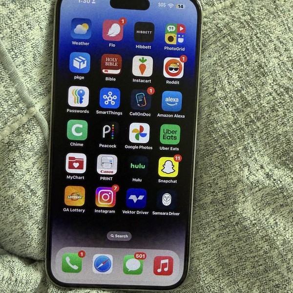 Apple iPhone 14 Pro Max - Unlocked, 256 GB, Silver, A2651