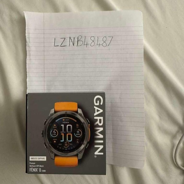 Garmin Fenix 8 - Sapphire, AMOLED