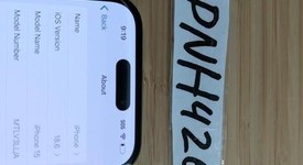 Mint
													Apple iPhone 15 - Unlocked, Black, 128 GB, A2846, photo 2 of 9