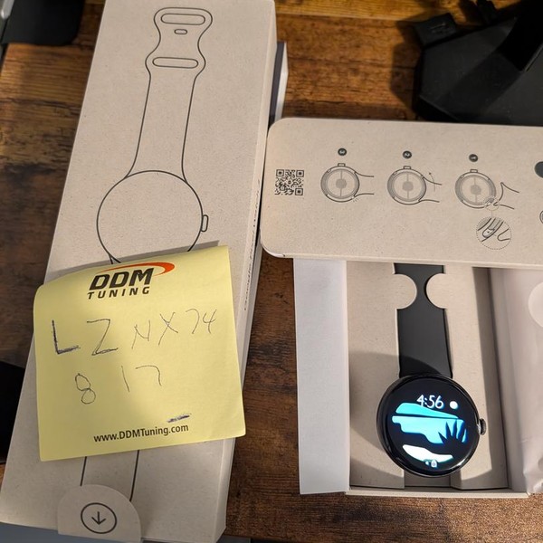 Google Pixel Watch 3 - Wi-Fi, Black, 45mm, Wi-Fi