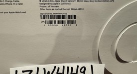 New
													Apple Watch Series 11 46mm - Space Gray, A3333 - GPS, Aluminum, photo 2 of 3