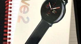 New
													Samsung Galaxy Watch Active2 44mm - Unlocked, Black, Stainless Steel, photo 1 of 3