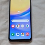 Good Samsung Galaxy A15 5G - Metro by T-Mobile, Black & Blue, 128 GB, 4 GB