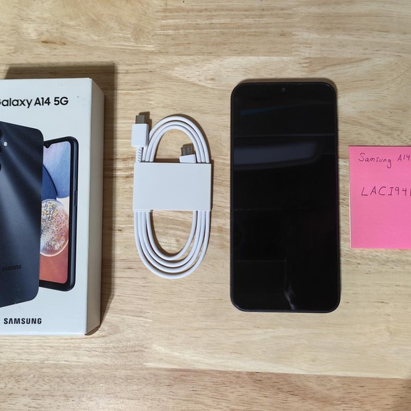 Samsung Galaxy A14 5G - Unlocked, 64 GB, Black, 4 GB