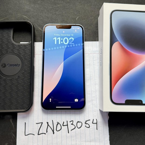 Apple iPhone 14 - Unlocked, 128 GB, Blue, A2649