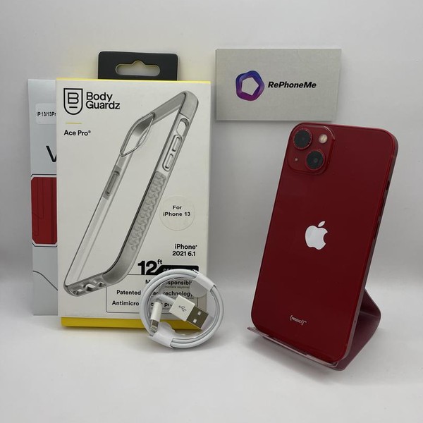 Apple iPhone 13 - Unlocked, 128 GB, Red, A2482
