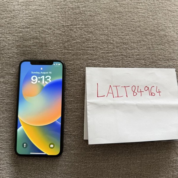 Apple iPhone X - Unlocked, 256 GB, Gray, A1865