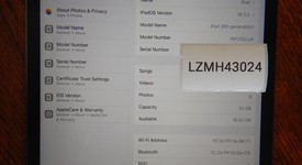 Mint
													Apple iPad 8th Gen - Wi-Fi, Gray, 32 GB, A2270, photo 2 of 13