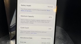 Good
													Apple iPhone 15 Pro Max - Unlocked, Blue, 256 GB, A2849, photo 3 of 12