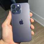 Good Apple iPhone 14 Pro - Unlocked, 256 GB, Purple, A2650