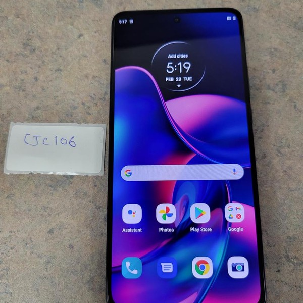 Motorola Edge (2022) - AT&T, Gray, 128 GB, 6 GB