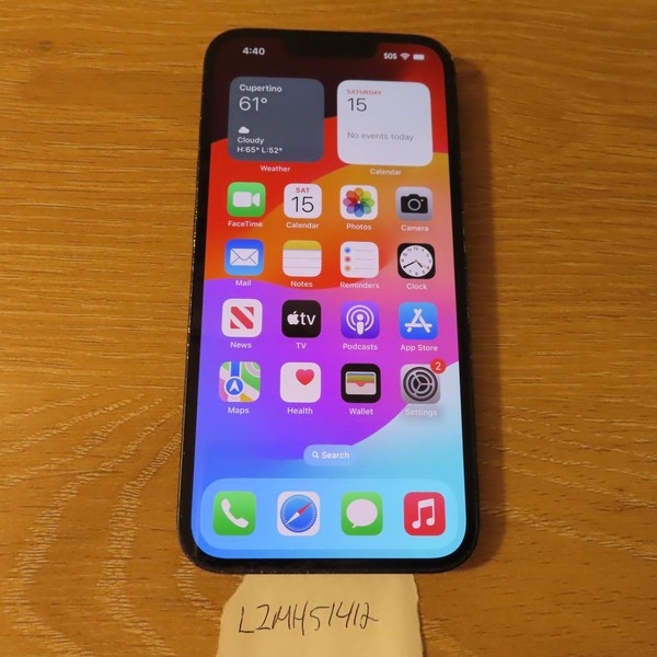 Apple iPhone 14 - Unlocked, 512 GB, Midnight, A2649