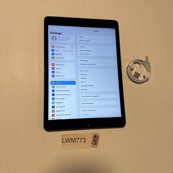 Apple iPad (9th Gen) - Unlocked, 64 GB, Gray, A2603