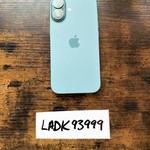 Mint Apple iPhone 16 - Unlocked, 128 GB, Teal, A3081