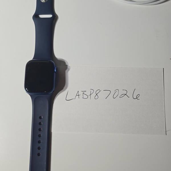Apple Watch Series 7 41mm - Blue, A2473 - GPS, Aluminum