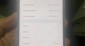 Good
													Apple iPhone 14 Pro - Unlocked, Silver, 512 GB, A2650, photo 1 of 16