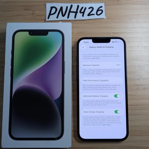 Apple iPhone 14 - Unlocked, 128 GB, Midnight, A2649