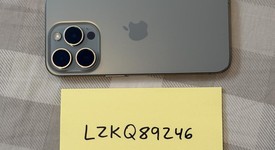 Good
													Apple iPhone 15 Pro - Unlocked, Natural, 256 GB, A2848, photo 1 of 12