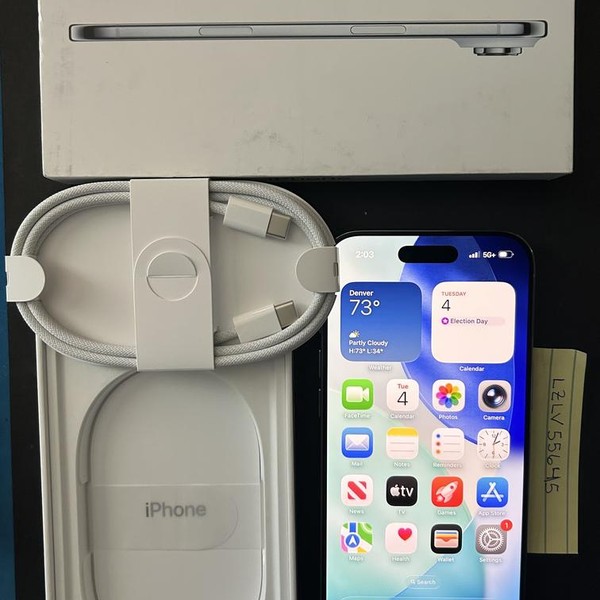 Apple iPhone Air - AT&T, 256 GB, Sky Blue, A3260