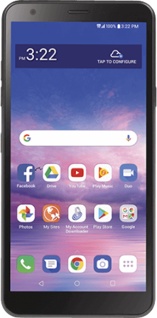 LG Journey - Total by Verizon, 16 GB, Black, 2 GB