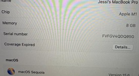 Mint
													MacBook Pro 2020 - 13" - Apple M1, Silver, 256 GB, 8 GB, photo 1 of 13