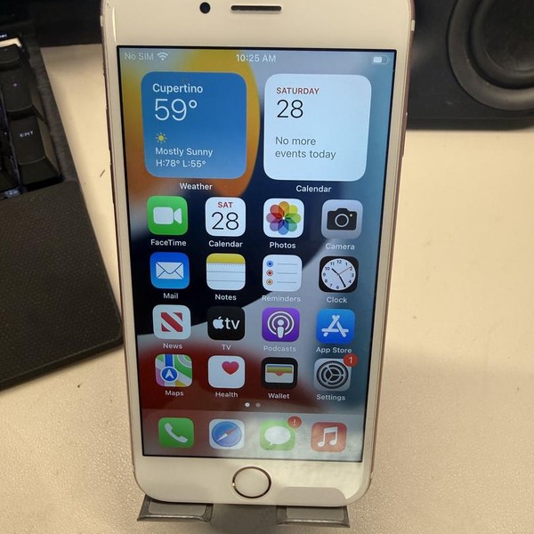 Apple iPhone 6S - Unlocked, 64 GB, Rose Gold, A1688