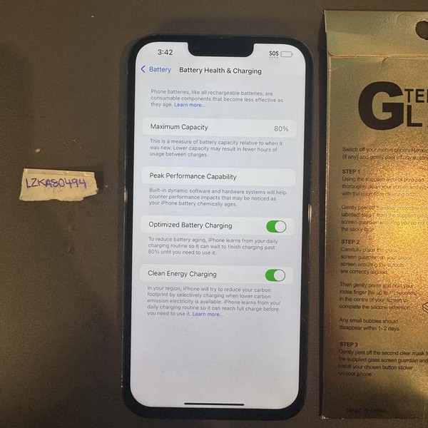 Apple iPhone 13 Pro Max - Unlocked, 256 GB, Sierra Blue, A2484