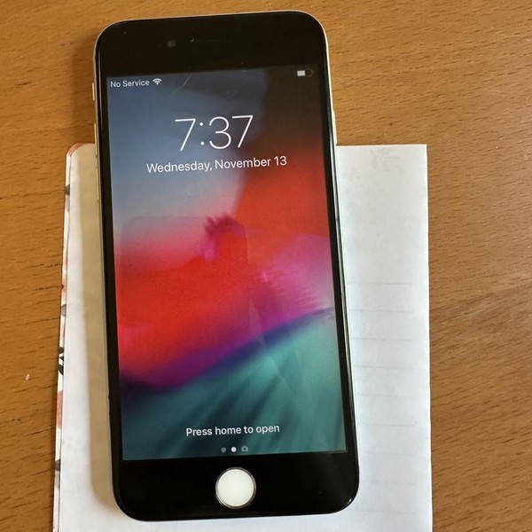 Apple iPhone 6 - AT&T, 16 GB, Silver, A1549, Prepaid