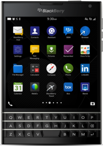 Blackberry Passport - Unlocked, 32 GB, Black