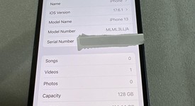 Good
													Apple iPhone 13 - T-Mobile, Midnight, 128 GB, A2482, photo 3 of 4