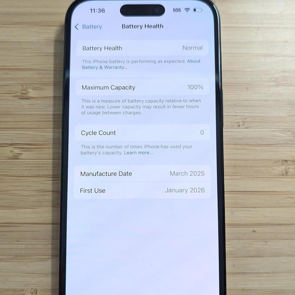 Apple iPhone 15 - AT&T, 128 GB, Black, A2846