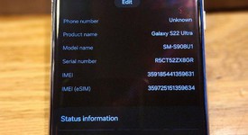 Good
													Samsung Galaxy S22 Ultra - Unlocked, White, 128 GB, 8 GB, SM-S908U1, photo 2 of 29
