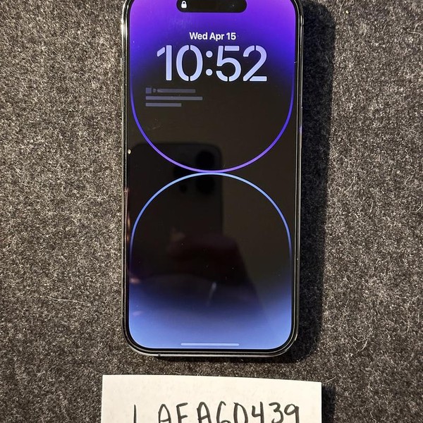 Apple iPhone 14 Pro - Unlocked, 256 GB, Purple, A2650