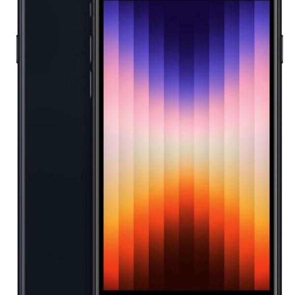 Apple iPhone SE 3rd Gen 2022 - Unlocked, Midnight, 64 GB, A2595