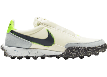 Nike Waffle Racer Crater Pale Ivory Electric Green (Women's) for sale
