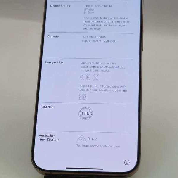 Apple iPhone 16 Pro Max - Unlocked, Desert, 256 GB, A3084