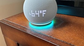 Mint
													Amazon Echo Dot 5th Gen With Clock - Cloud Blue, photo 4 of 4
