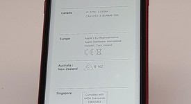Fair
													Apple iPhone 11 - Unlocked, Red, 128 GB, A2111, photo 4 of 5
