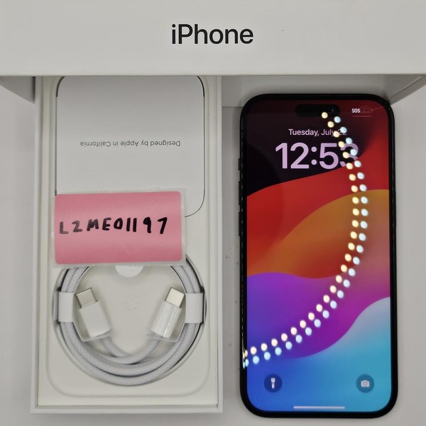 Apple iPhone 15 - Unlocked, 128 GB, Black, A2846