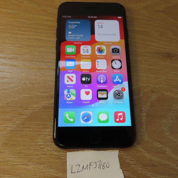 Apple iPhone SE 3rd Gen 2022 - Verizon, 64 GB, Midnight, A2595