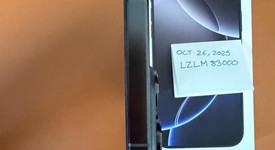 Good
													Apple iPhone 16 Pro Max - Unlocked, Black, 256 GB, A3084, photo 5 of 8