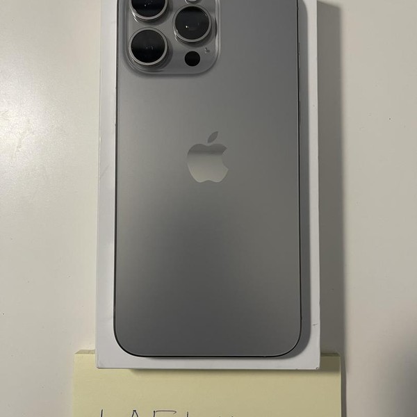 Apple iPhone 15 Pro Max - Unlocked, 256 GB, Natural, A2849