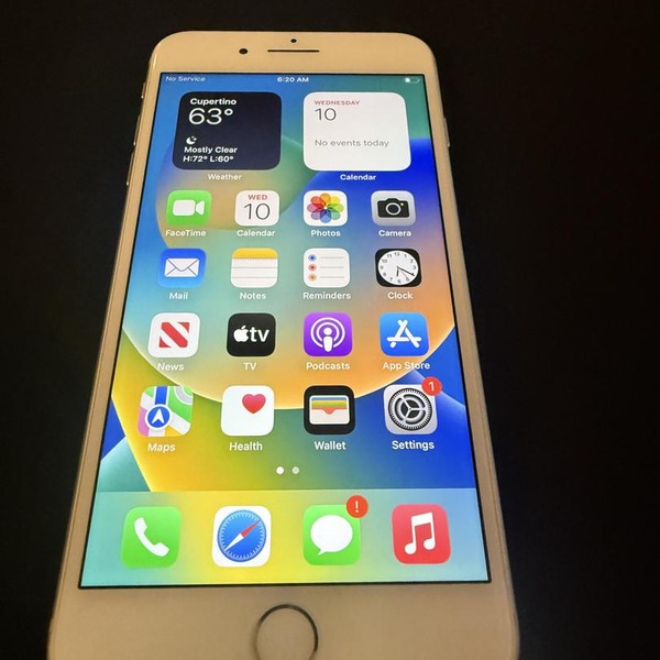 Apple iPhone 8 Plus - Verizon, 64 GB, Silver, A1864
