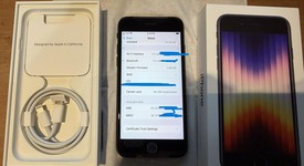 Mint
													Apple iPhone SE 3rd Gen 2022 - Unlocked, Midnight, 64 GB, A2595, photo 2 of 6