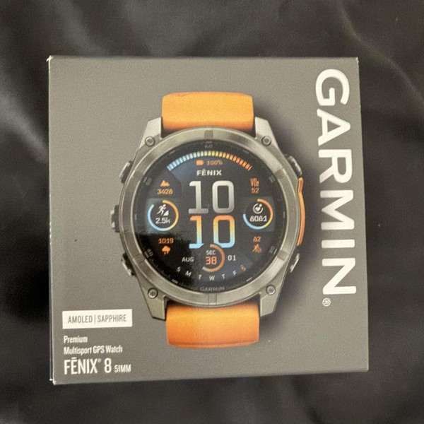 Garmin Fenix 8 - Titanium, AMOLED