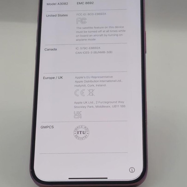 Apple iPhone 16 Plus - AT&T, 128 GB, Pink, A3082