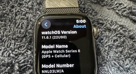 Mint
													Apple Watch Series 8 45mm - Unlocked, Silver, A2774 - Cellular, Hermes, photo 1 of 19