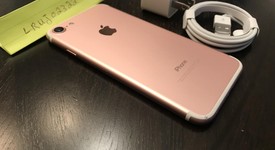 Good
													Apple iPhone 7 - Unlocked, Rose Gold, 128 GB, A1778, GSM, photo 5 of 6