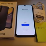 Good Samsung Galaxy A15 5G - Spectrum, 128 GB, Black & Blue, 4 GB