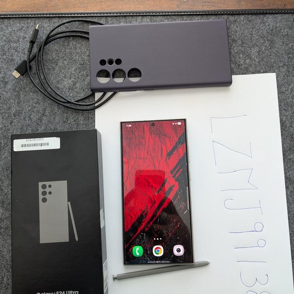 Samsung Galaxy S24 Ultra - Unlocked, 256 GB, Gray, 12 GB, SM-S928U1